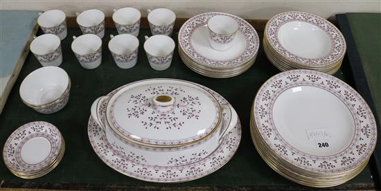 A Royal Crown dinner service